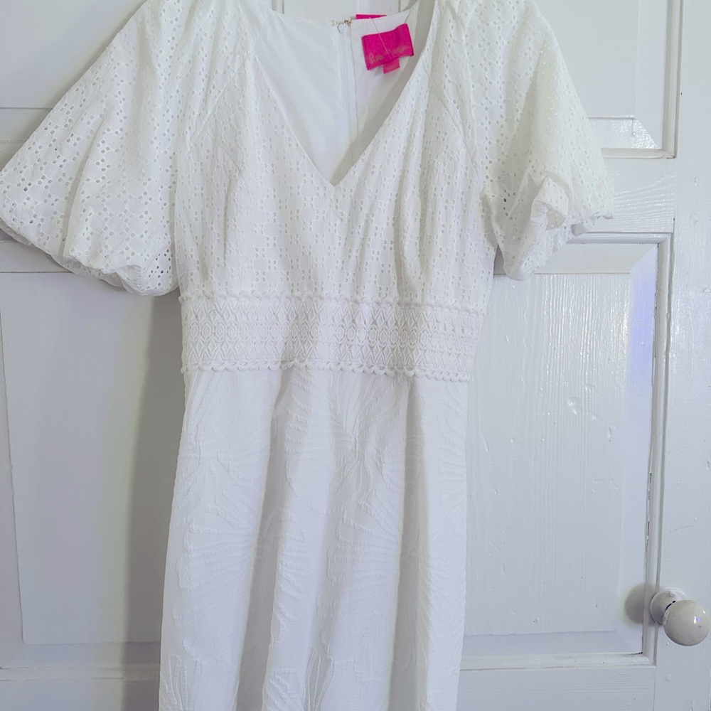 White Lilly Pulitzer Dress